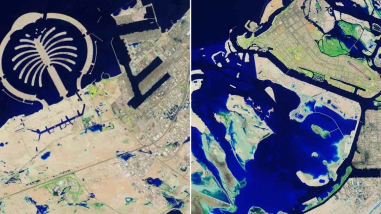 Dubai flood scenes from space, NASA shares before and after pictures of flood