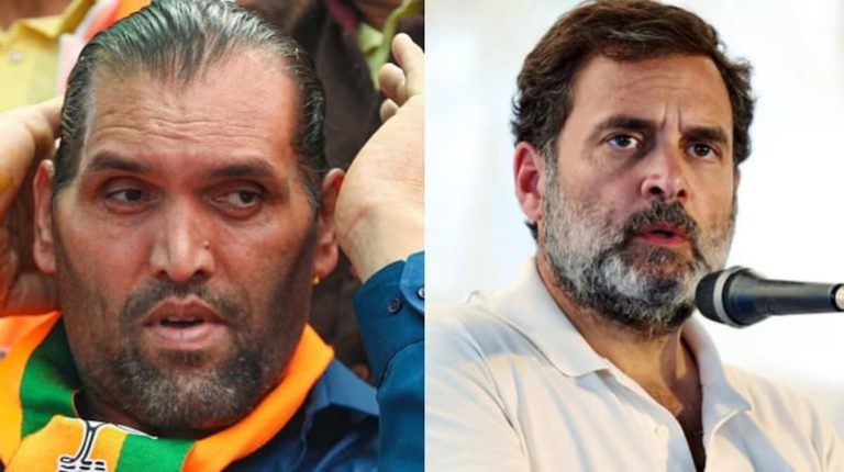 The Great Khali: Rahul Gandhi is a laughing stock, former WWE wrestler and BJP leader ‘The Great Khali’ targeted Congress – News India Live