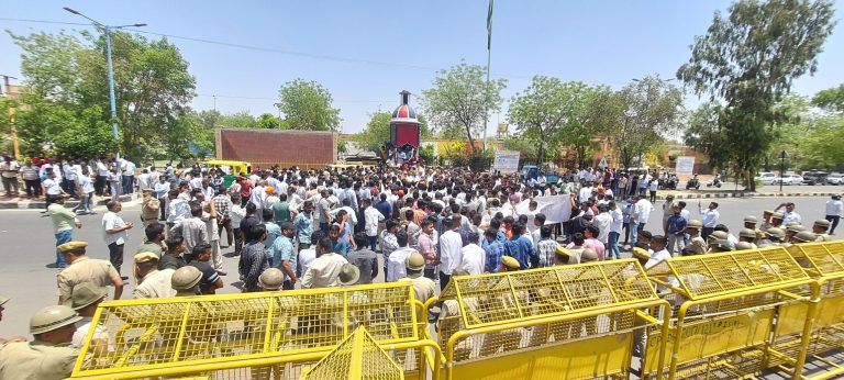 Minor not found: Community members protest for the second day, surround the police station