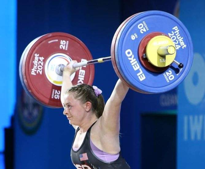 IWF World Cup: American weightlifter Reeves wins three gold medals