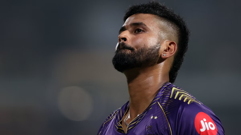 IPL 2024: KKR Captain Shreyas Iyer Fined INR 12 Lakhs For Slow Overrate Offense