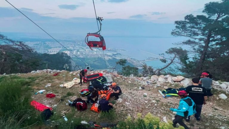 Türkiye news: 174 people were saved from hanging in the air in a cable car accident in Turkey