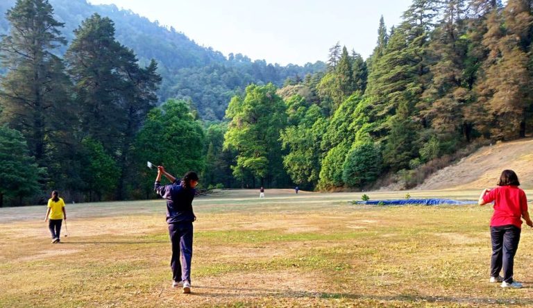 Children’s golf training camp starts at Nainital Raj Bhavan Golf Course