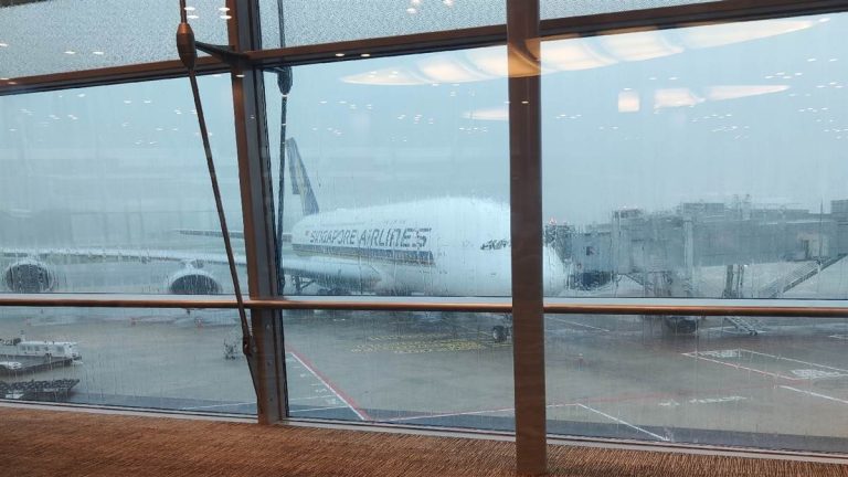 Many flights from Singapore airport delayed due to bad weather, passengers upset – News India Live