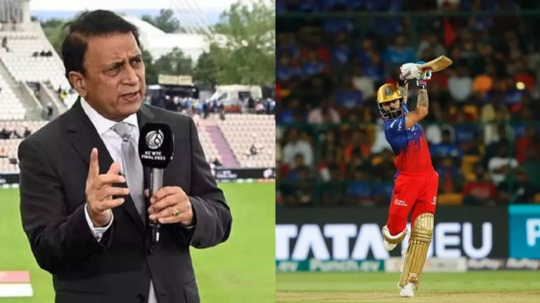 RCB vs GT: Sunil Gavaskar lashed out at Virat Kohli, said – Our commentator has no agenda…