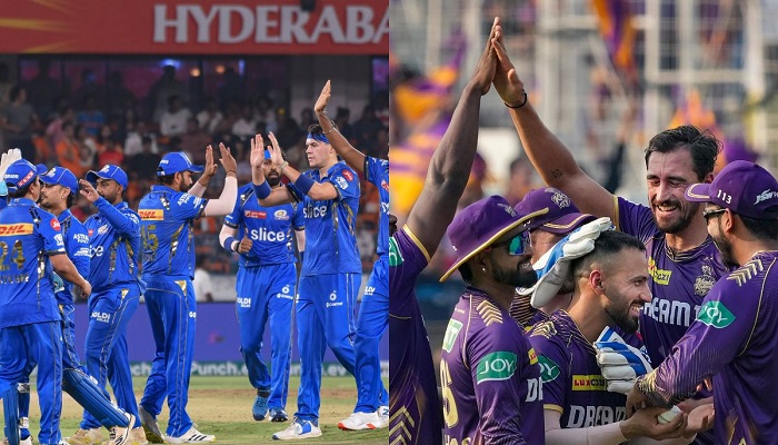 If MI loses the IPL match between Mumbai and Kolkata today, it will be out of the race for the playoffs