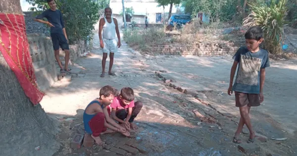 Water did not reach through taps under Har Ghar Nal Yojana