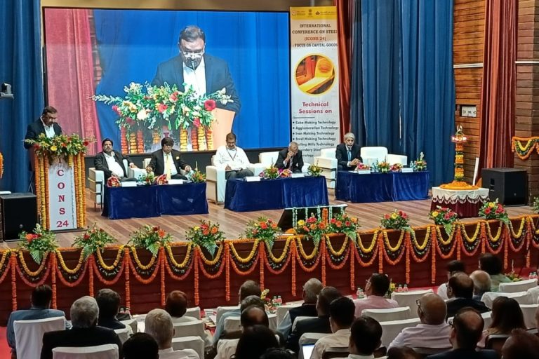 International Symposium on Steel started in Ranchi, Symbols 24: Importance of Capital Goods.