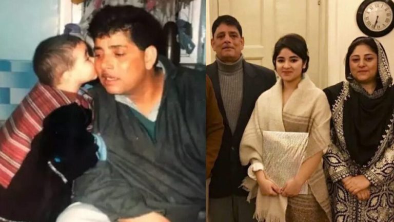 Dangal's Zaira Wasim's father passed away, daughter wrote an emotional post on social media, said – eyes are shedding tears and heart is sad…