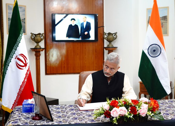 Jaishankar visits Iran embassy, condoles death of president Raisi, foreign minister Amir-Abdollahian