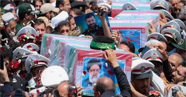 Iran's late President Raisi buried