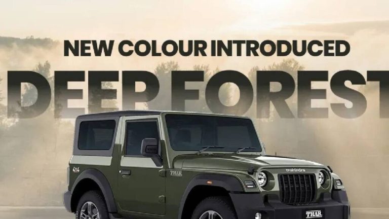 Mahindra Thar Gets New Colour Option, Any Update from Inside? Check Details