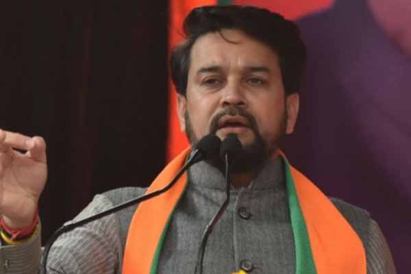 Anurag Thakur took a dig at Arvind Kejriwal