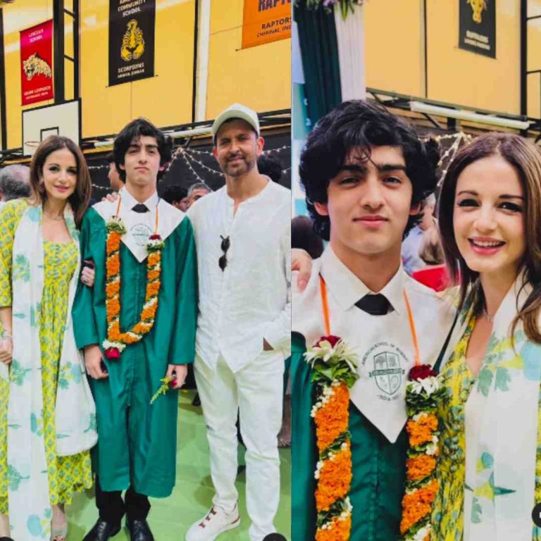 Sussanne Khan and Hrithik Roshan Reunite for Son Hrehaan’s Graduation