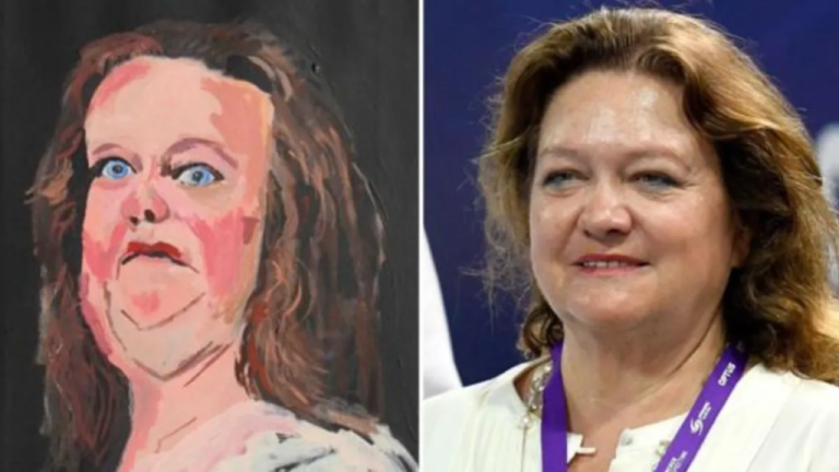 The Controversy Behind Australia’s Richest Woman And Her Portrait