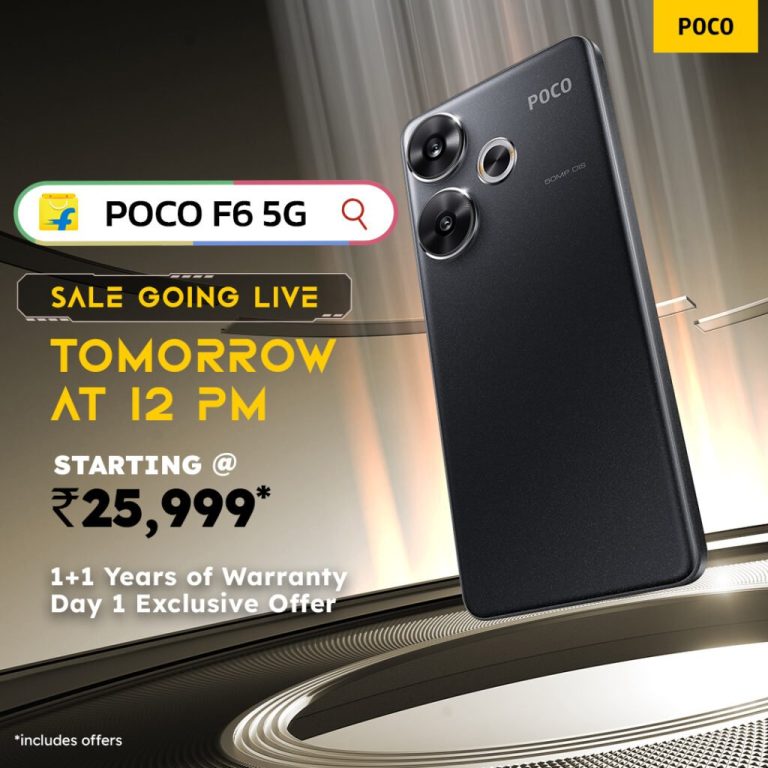 The Flagship POCO F6 5G with Snapdragon® 8s Gen 3