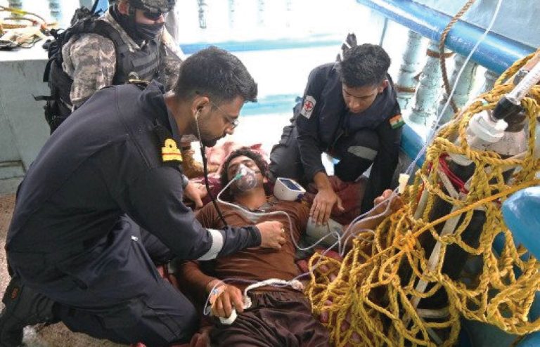 Strength of Indian Navy again seen in Arabian Sea, became angels for 20 Pakistanis