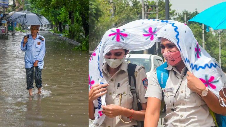 There were floods in some places and intense heat in some places…the weather made life difficult for people.