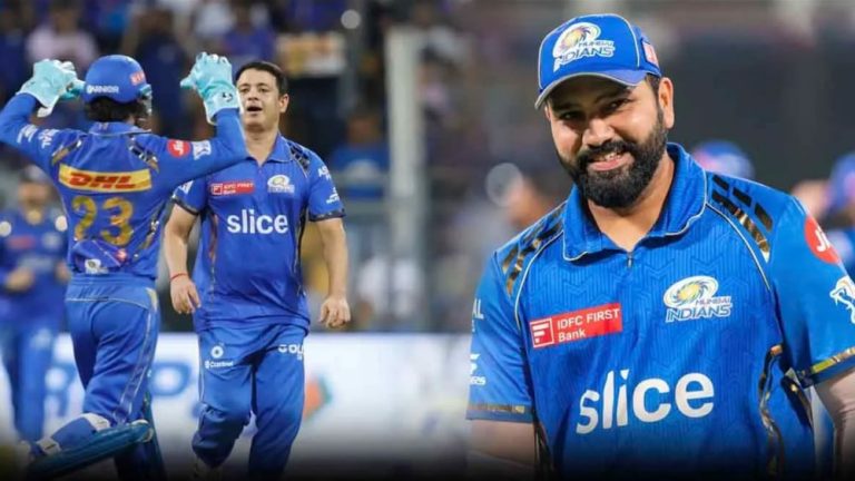 Why was Rohit out of the playing eleven in the match against KKR?