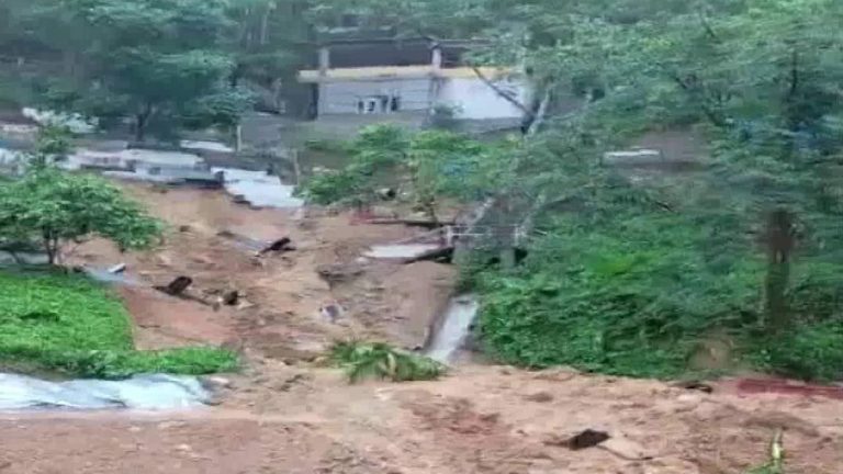 Heat created havoc in north India and rains turned catastrophic in the northeast, with 10 dead after a mine collapsed in Aizawl.