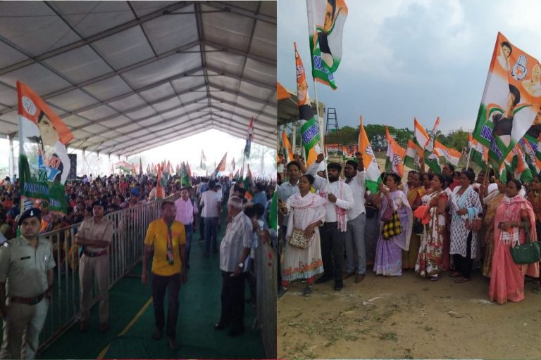 Lok Sabha Elections 2024: Priyanka Gandhi's election rally in Namkum, Ranchi, heavy security arrangements, rain disturbance