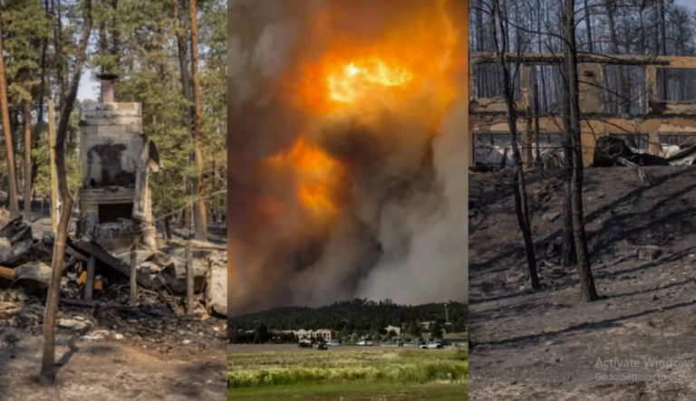 Massive fire in the forests of New Mexico, 2 people died, more than 1,400 buildings destroyed