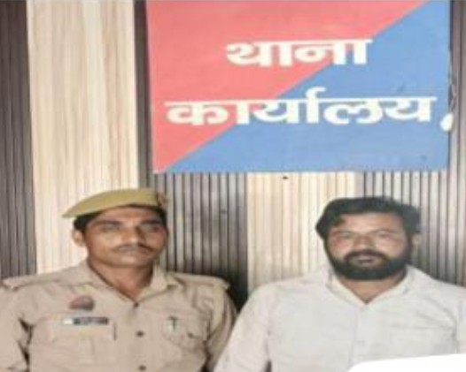 Police arrested an accused for disturbing peace in Saharanpur