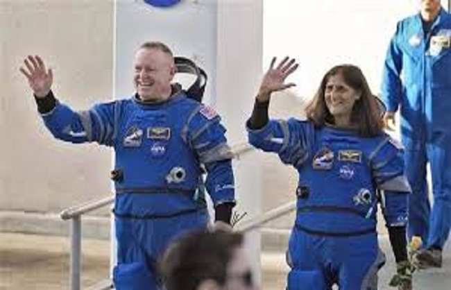 Sunita Williams flew to space for the third time