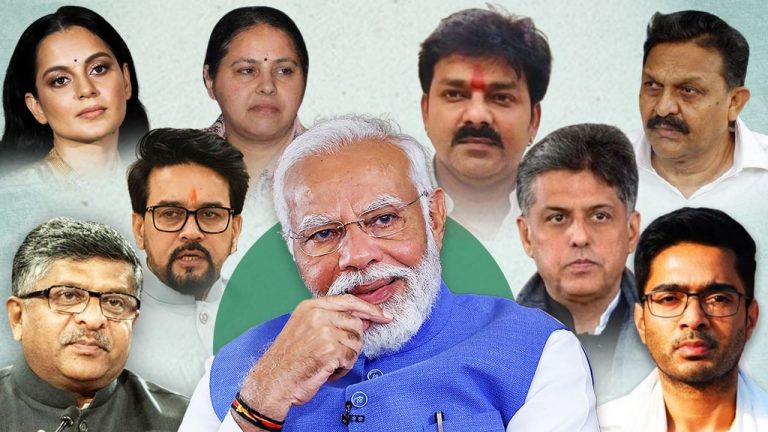 Polling in 57 constituencies is the last phase of Lok Sabha elections today, Prime Minister Modi, Kangana, Pawan Singh and these 11 celebrities are in the fray.