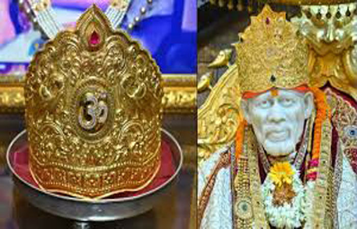 A gold crown worth Rs 43 lakh was offered to Shirdi Sai Baba – ..