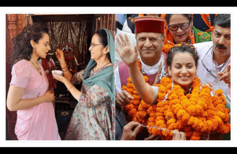 Actress Kangana Ranaut's resounding victory in the Lok Sabha elections;  This is appreciated by Bollywood celebrities