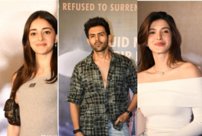 Chandu Champion Screening: Shanaya Kapoor, Vidya Balan, Ananya Panday Attend Kartik Aaryan's Biographical Sports Drama