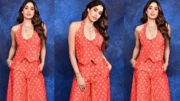 Janhvi Kapoor Dish Out Perfect Summer Vibes In Her Breezy Burnt Orange Co-ord Set – Read