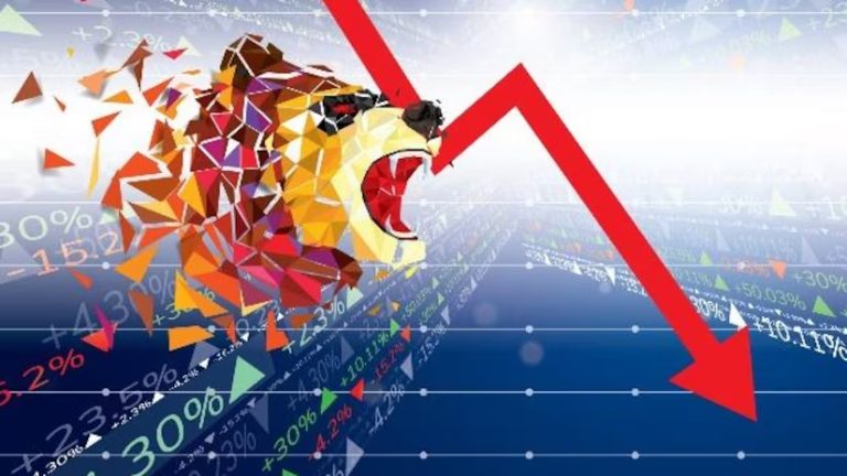 Lok Sabha Polls : Markets Crash, Sensex Down 4,000 Points As Votes Are Counted Markets Crash