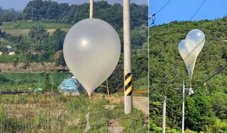 N. Korea sends 90 trash-filled balloons to S. Korea: Seoul Military-Read