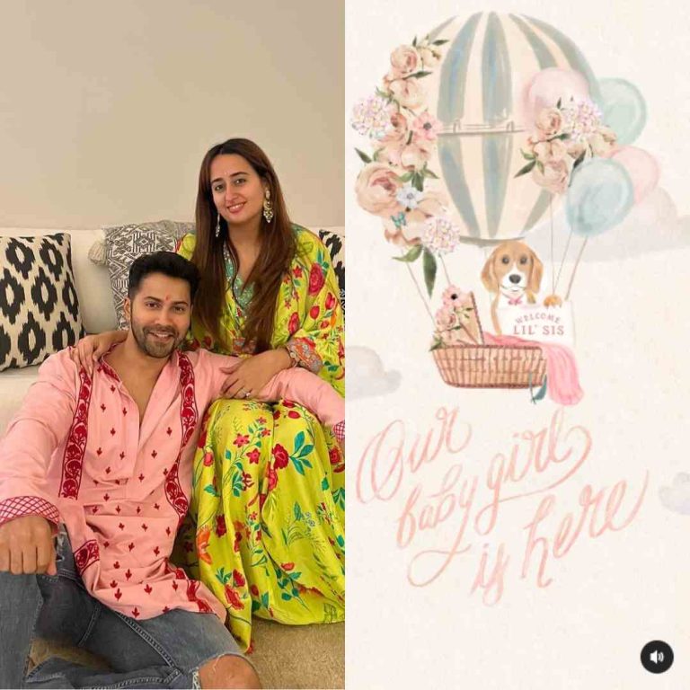 New Parents Varun Dhawan and Natasha Dalal Announce Baby Girl’s Birth