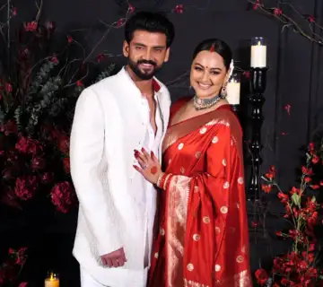 Newlyweds Sonakshi Sinha, Zaheer Iqbal weave regal magic at their reception – Read