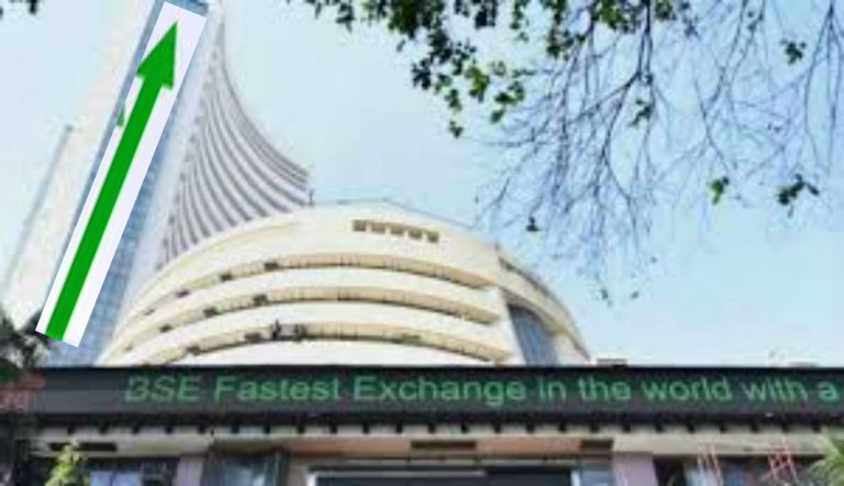 The Sensex rose to 948.83 points as the market recovered from fears of unexpected election results