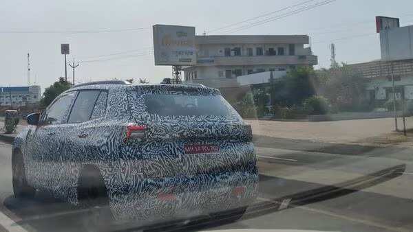 Skoda compact SUV spotted during testing in the Indian market, will compete with Tata Nexon