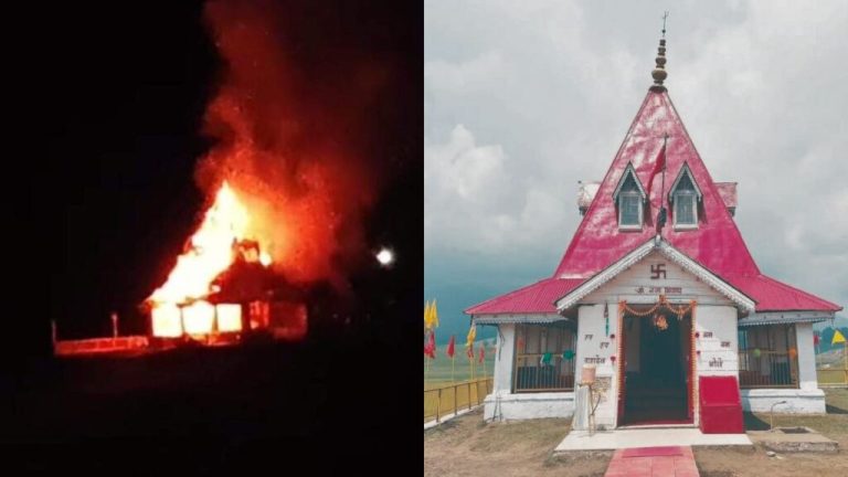 Bollywood famous ‘Jai Jai Shiv Shankar’ song famed temple gets destroyed in fire, pictures surfaces