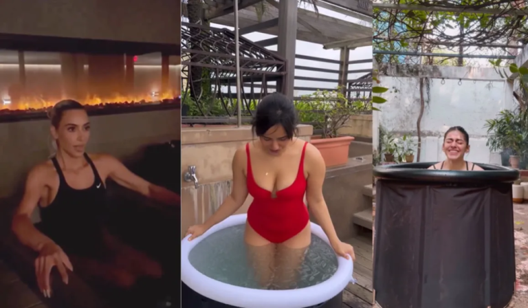 Why are so many celebs taking cold water plunge?