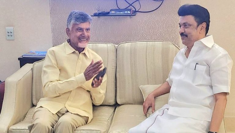 Chandrababu Naidu meets Stalin after returning from DMDK meeting, What food is being cooked?