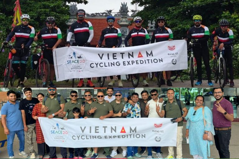 On World Bicycle Day, Ranchi-based Cyclopaedia Group embarked on a 664-km cycle ride in Vietnam.