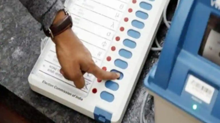 'Tape put on Congress button in EVM', election officials accused of rigging in PM Modi's parliamentary constituency, watch video