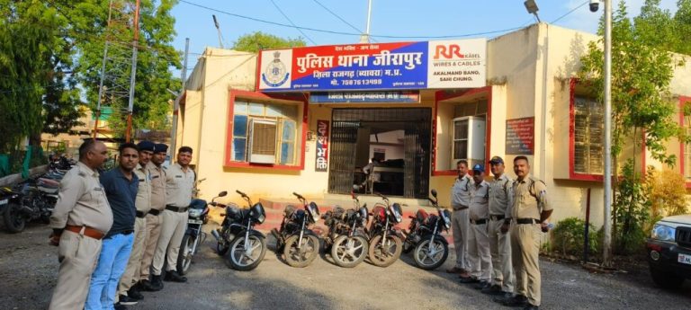 Rajgarh: Two arrested in bike theft case, six bikes recovered – ..