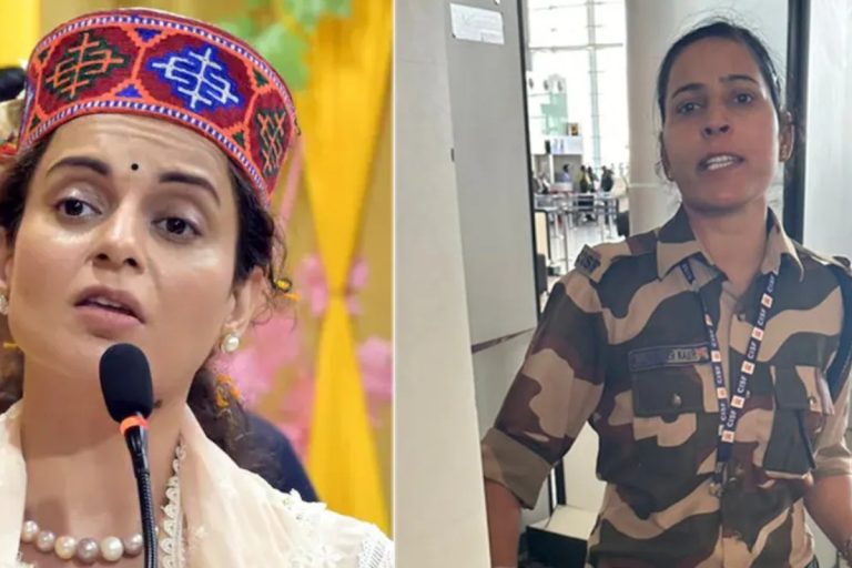 Kangana Ranaut lashes out at people supporting CISF constable – touches body without asking…