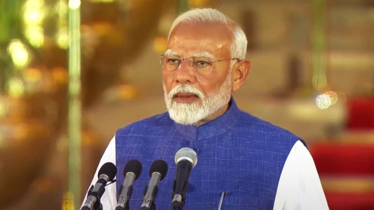 PM Narendra Modi Shabat Kirahan Live Updates: Modi becomes PM for third term, President Murmu takes oath