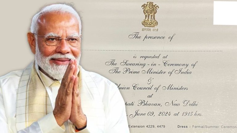 7000 people invited to Modi's inauguration ceremony, invitation film released