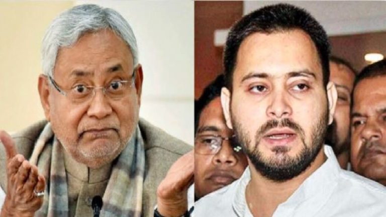 Bihar CM Nitish Kumar and RJD leader Tejashwi Yadav reached Delhi on the same flight. Amid speculations, see the reaction in the video. See video of Nitish Kumar and Tejashwi Yadav's reaction as they reach Delhi on the same flight.