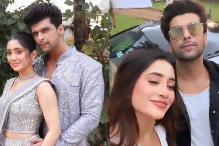 Amid dating news, Kushal Tandon kisses Shivangi Joshi, viral video creates a buzz, watch here